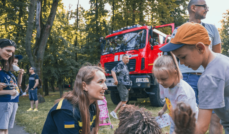 Інтерактивні ігри з безпеки від столичних рятувальників