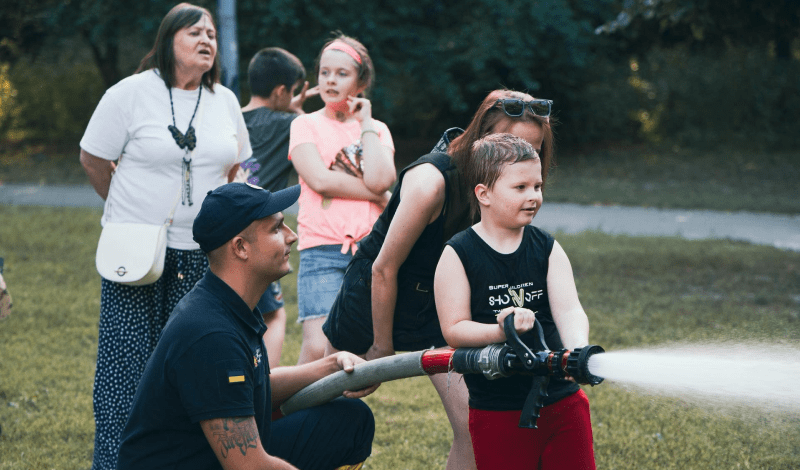 Захід ДСНС до Дня Молоді: фото