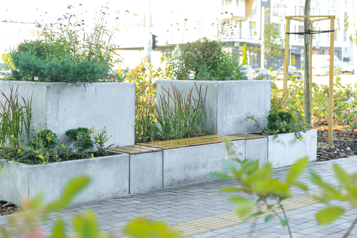 сквер на вулиці Івана Виговського