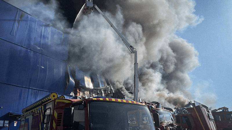 У Київській області дрон рф знищив об'єкт Епіцентру