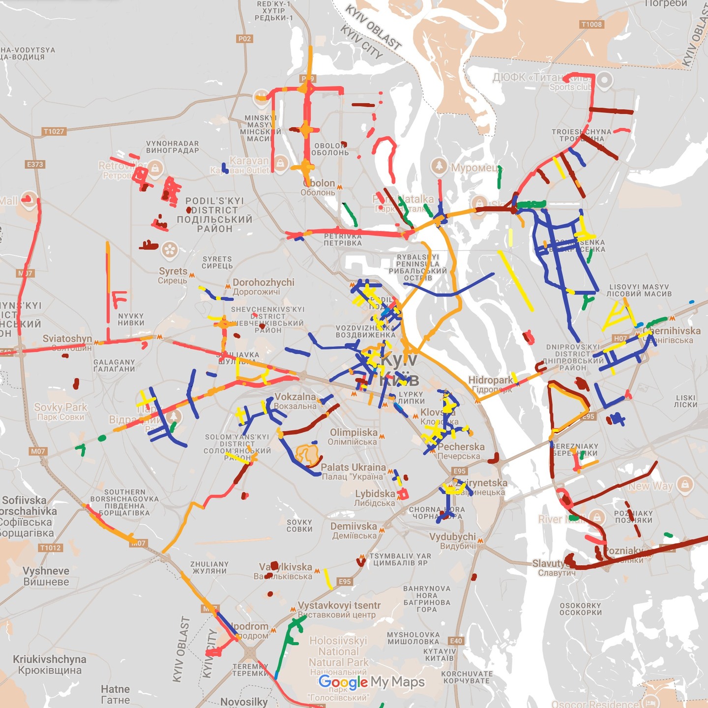 велоінфраструктура в Києві