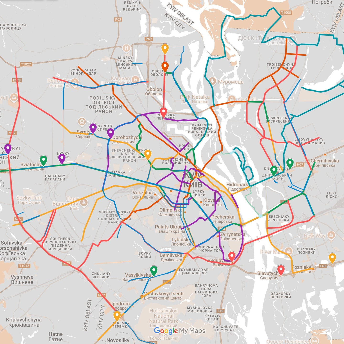 велоінфраструктура в Києві