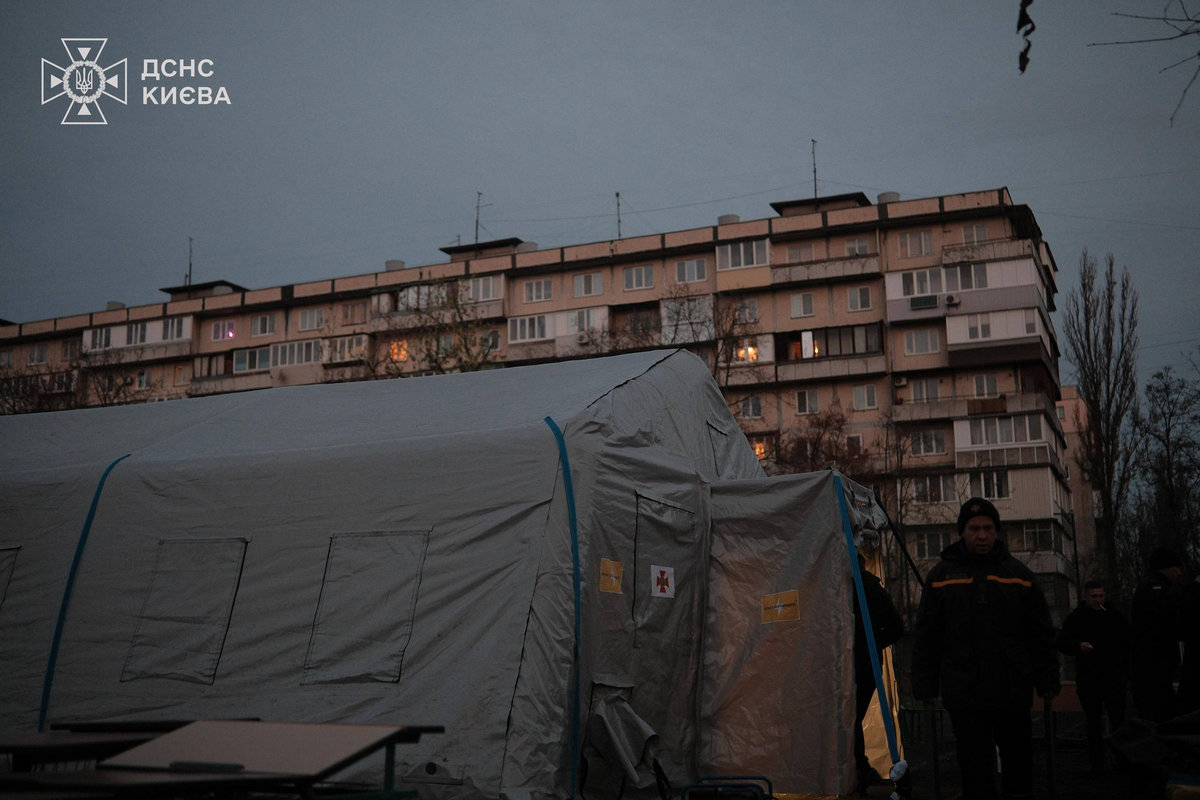 обстріл Києва 14 листопада