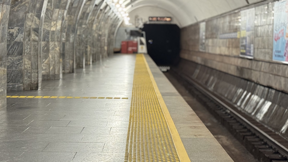 тактильна навігація в метро