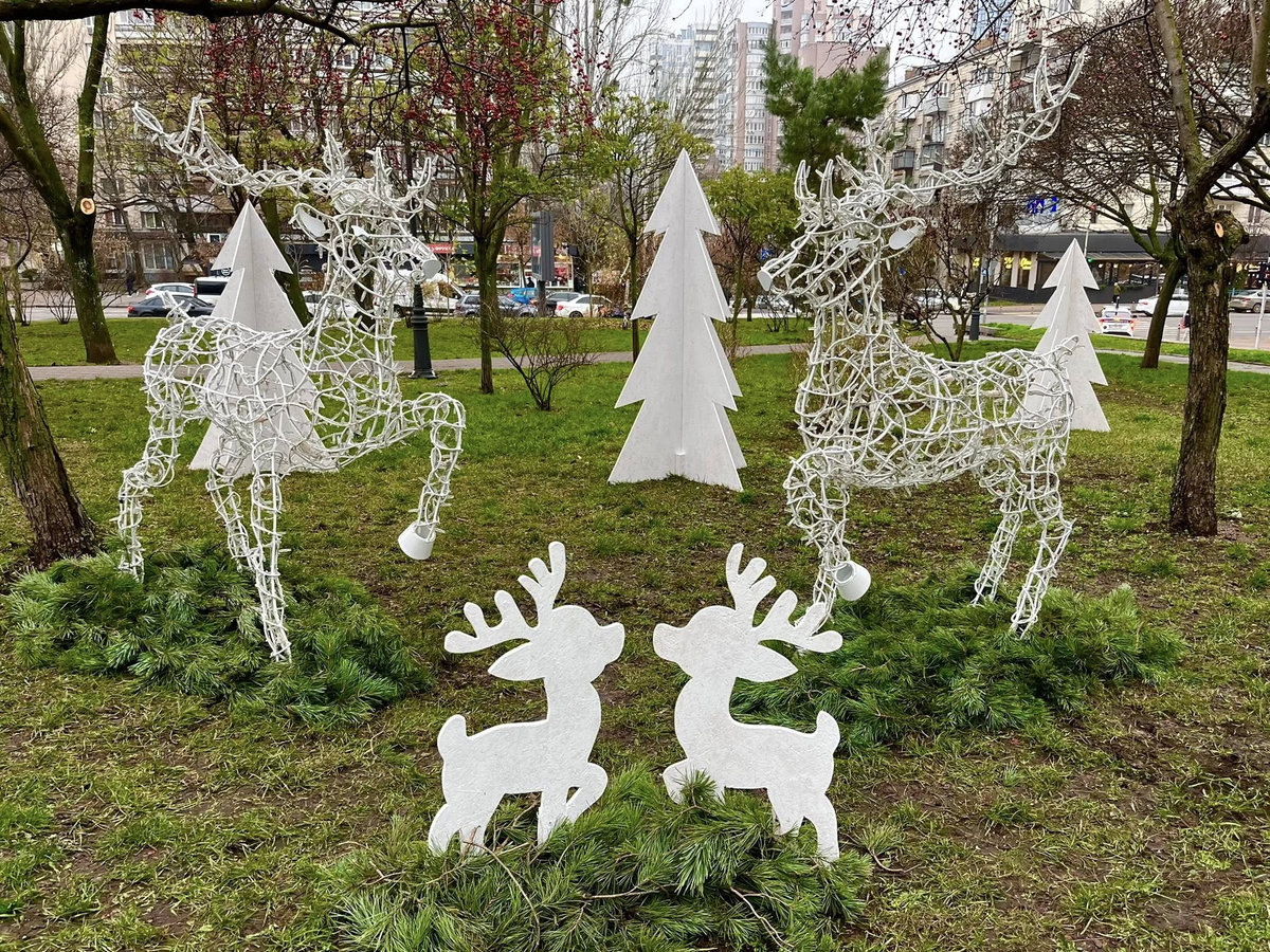 новорічні локації в Києві