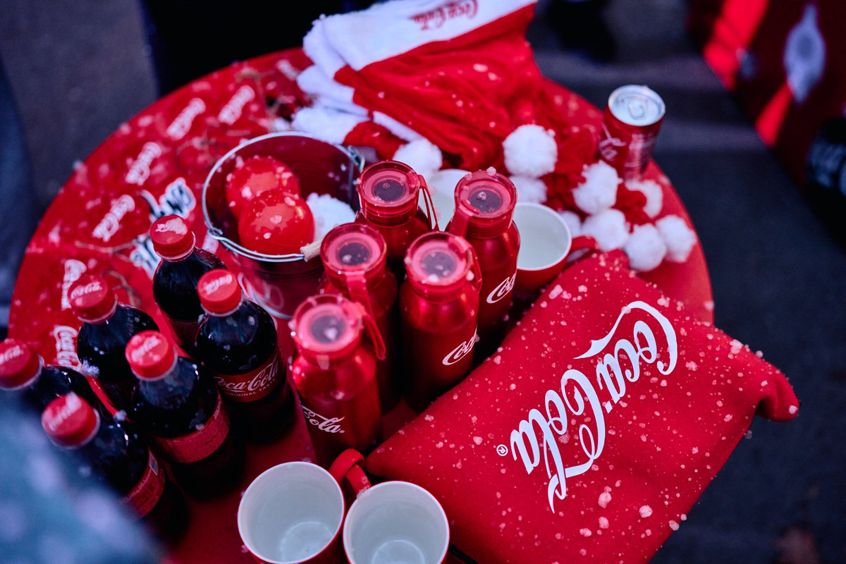 вантажівка Coca-Cola