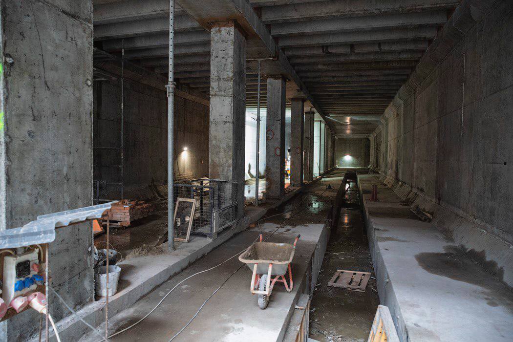 Будівництво метро на Виноградар