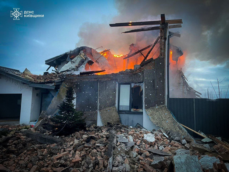 обстріл Київщини 23 грудня