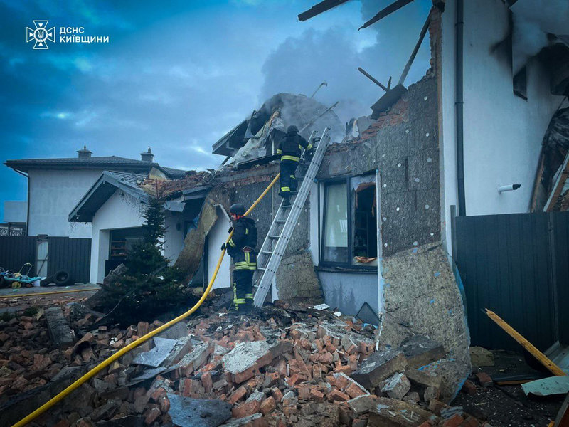 обстріл Київщини 23 грудня