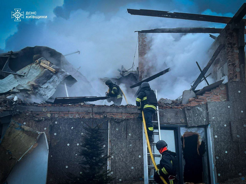 обстріл Київщини 23 грудня