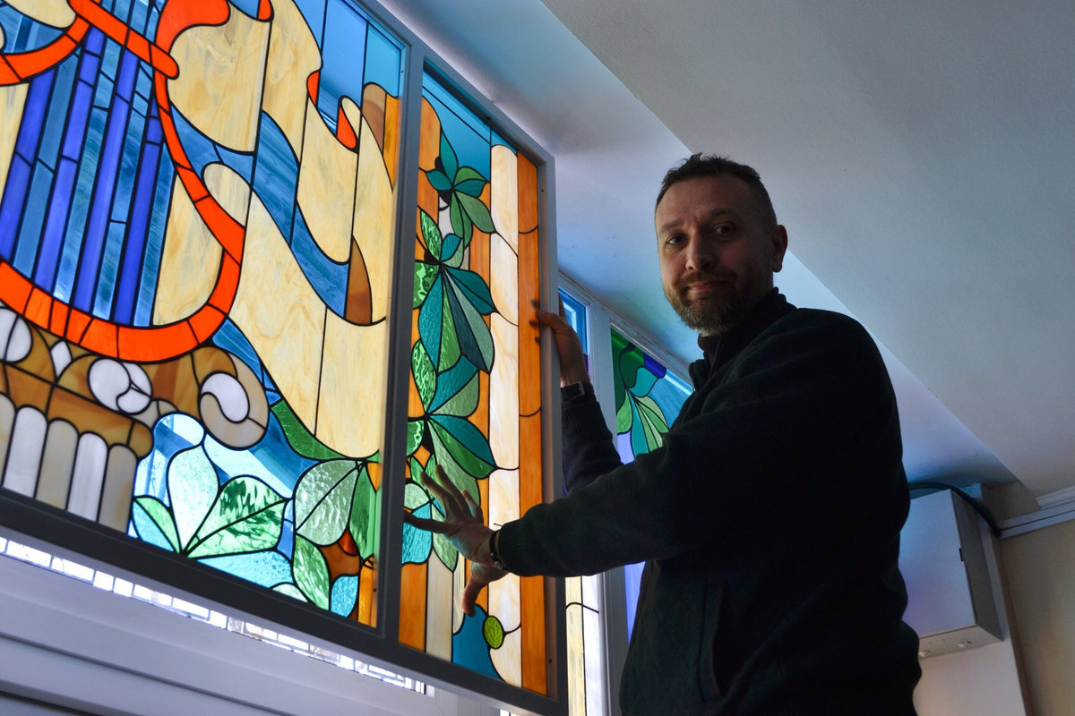 вітраж Симфонія світла