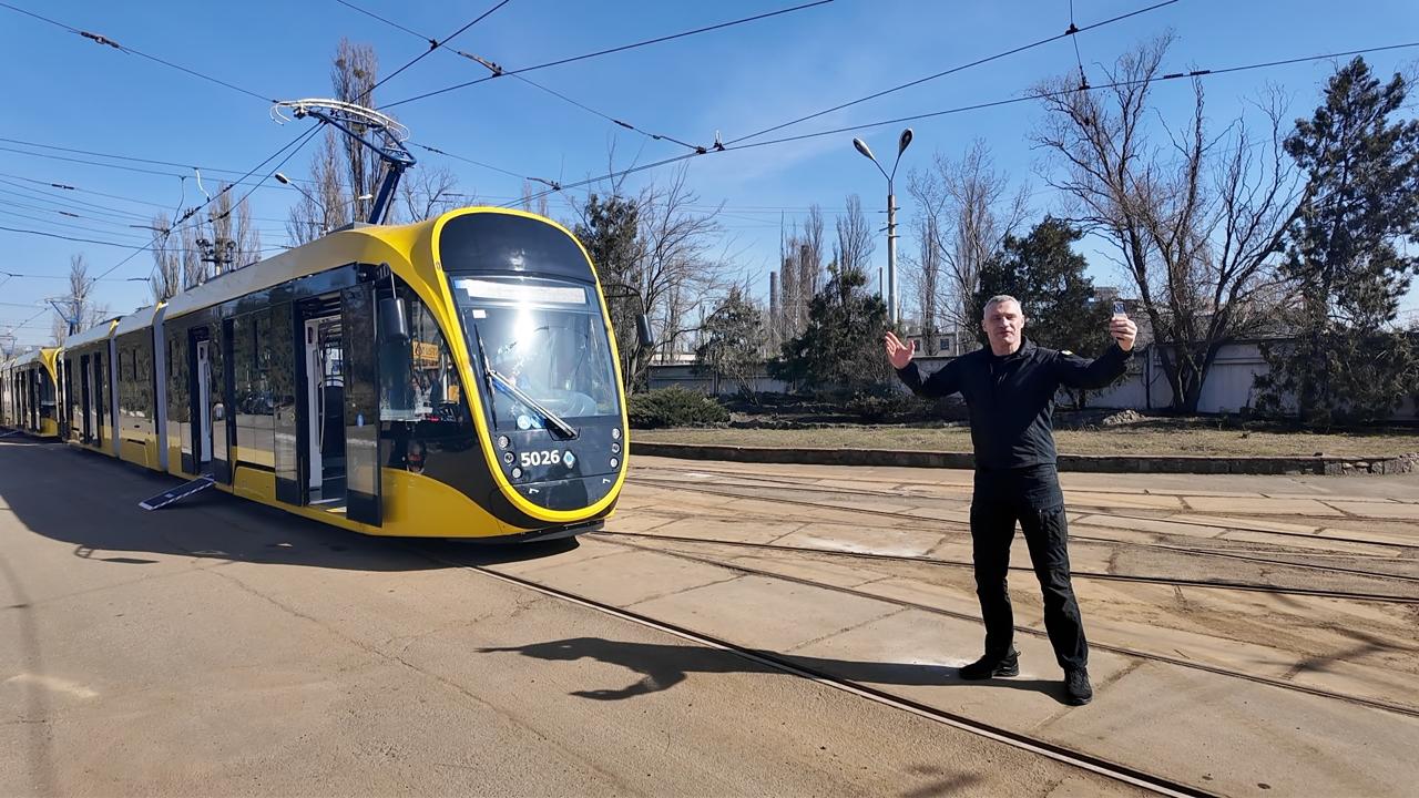 трамвай у Києві