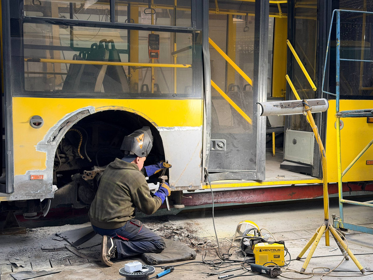 Ремонт тролейбуса