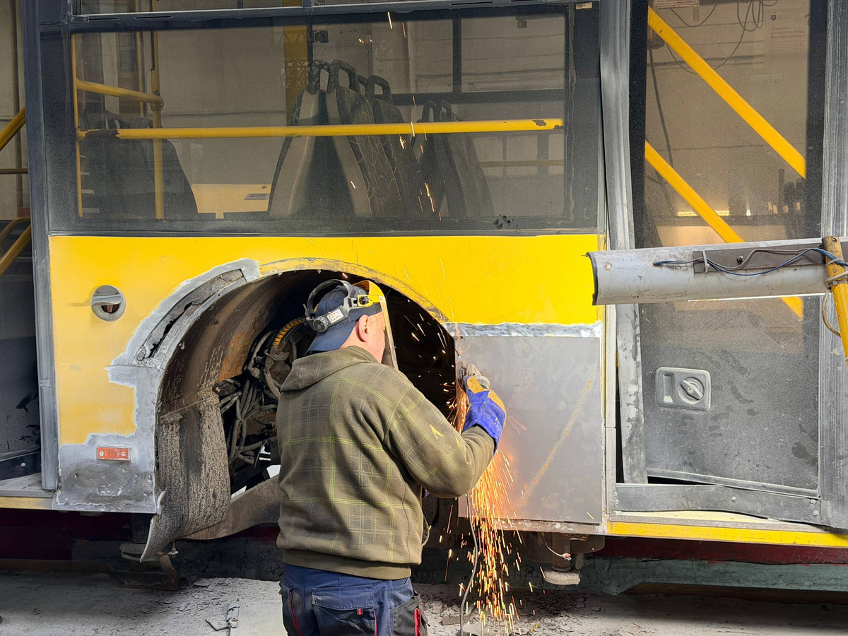 Ремонт тролейбуса