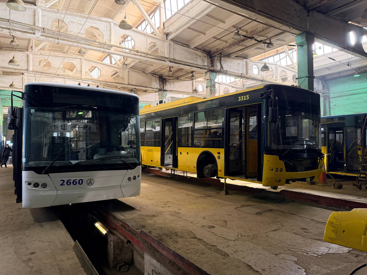 Ремонт тролейбуса