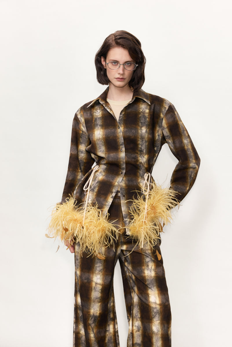 Сорочка із знімним пір'ям SAYYA