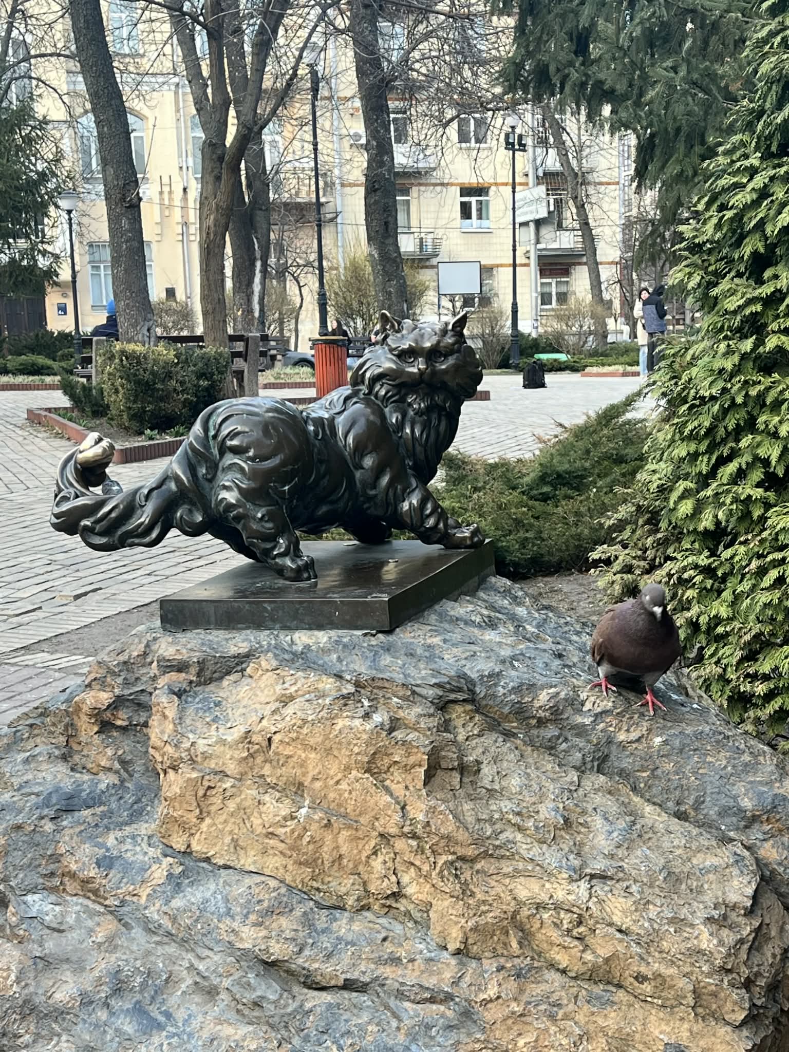 Пам'ятник коту Пантюші