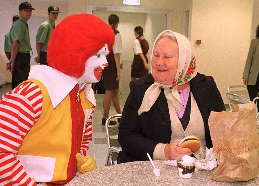 Відкриття першого Макдональдсу у Києві