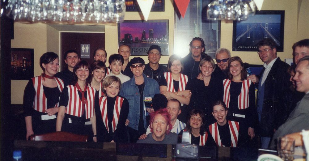 Гурт Scorpions у ресторані Uncle Sam