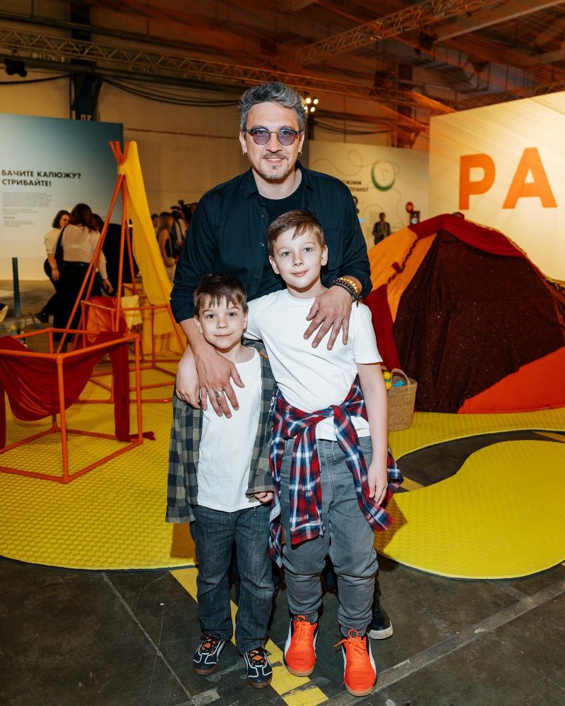 Сергій Кисіль із синами