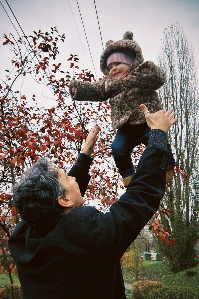 Сергій Кисіль з донькою