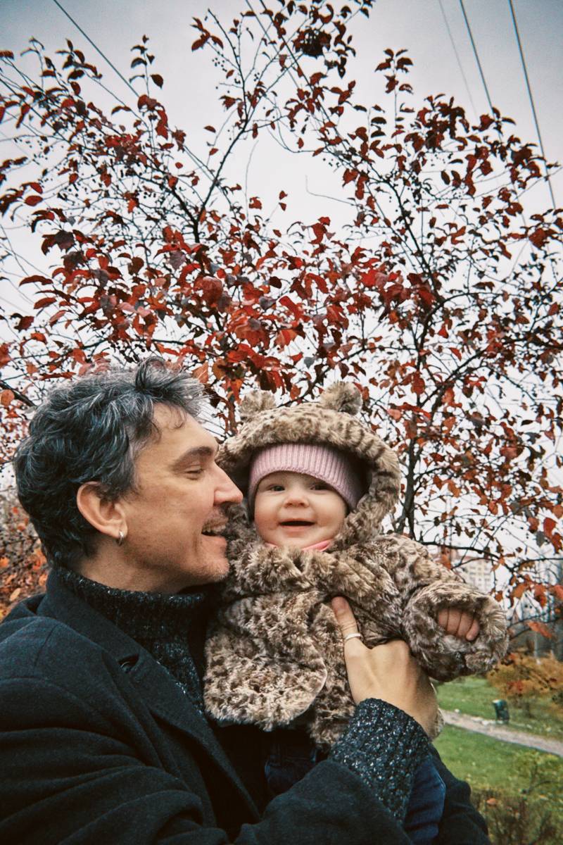 Сергій Кисіль з донькою