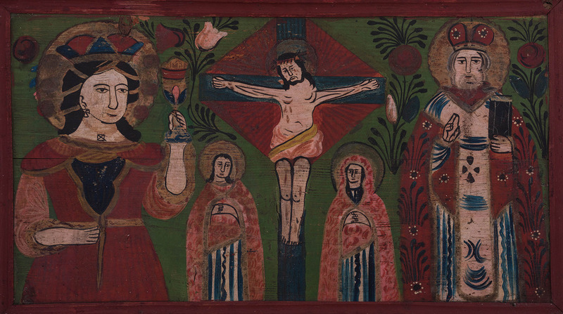 Ікона на дереві початку XX століття, Покуття