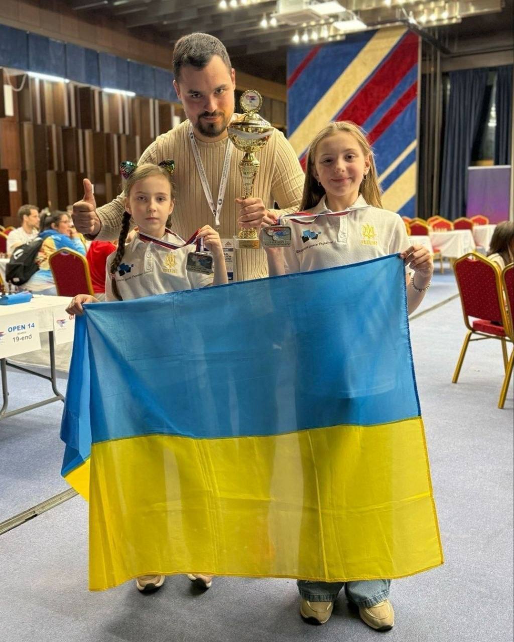 Юна шахістка з Броварів здобула дві перемоги у турнірах. Фото: t.me/brovarycitycouncil