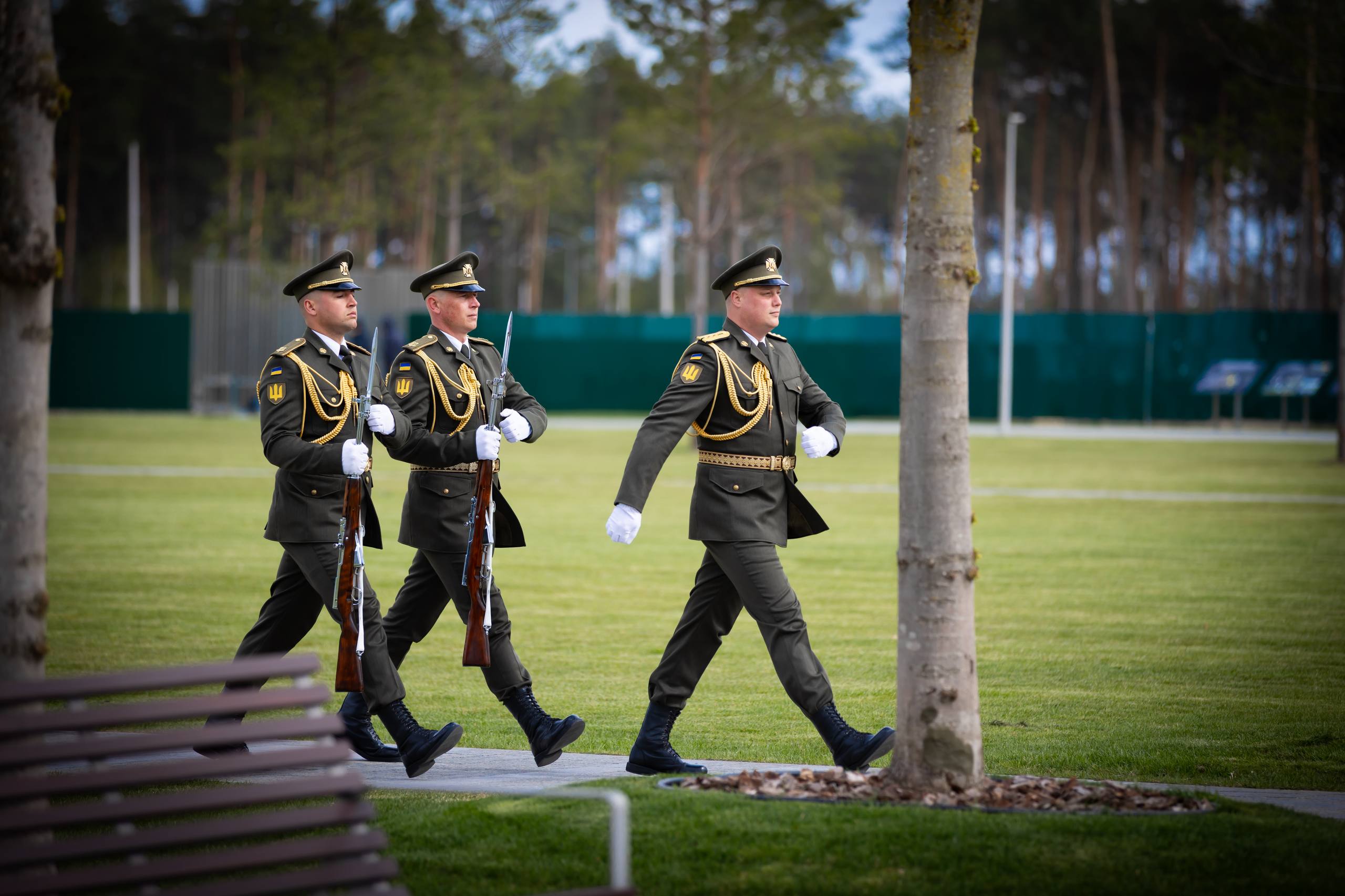 Принц Гаррі вшанував пам'ять українських військових у Києві. Фото: t.me/Mykola_Kalashnyk