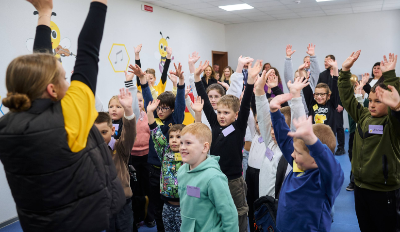 Відновлена початкова школа у Гостомелі знову запрацювала