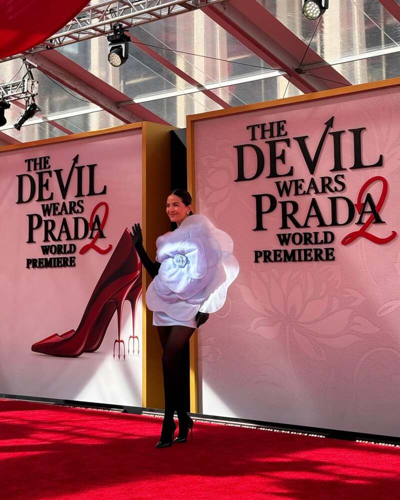 Ерін Лім Родс у мінісукні J'amemme