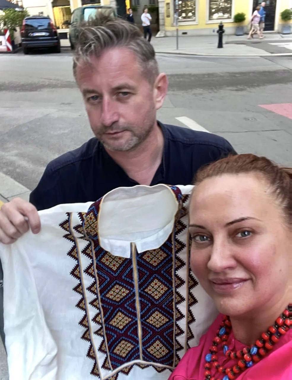 Вишиванка з архівної світлини Василя Вишиваного. Фото: пресслужба 
