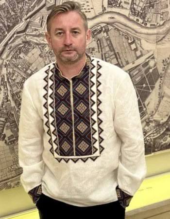 Вишиванка з архівної світлини Василя Вишиваного. Фото: пресслужба 