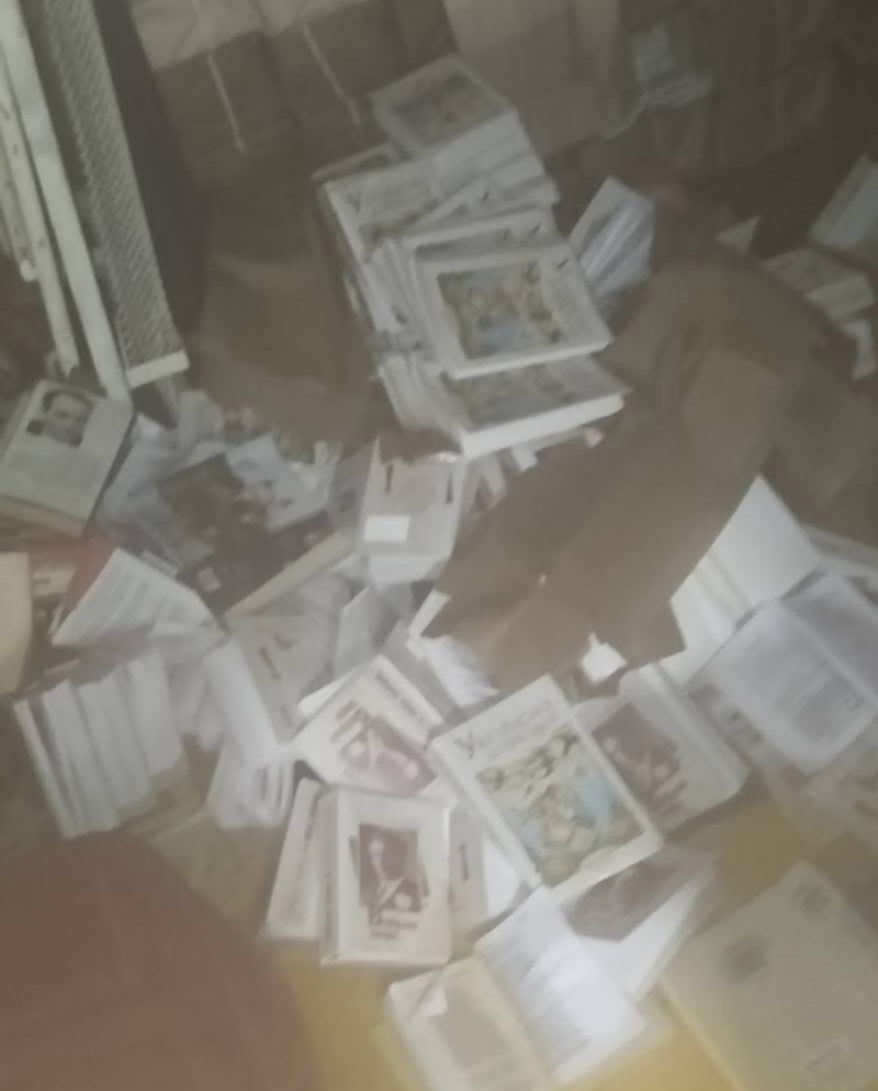У видавництві Смолоскип затопило велику кількість книг