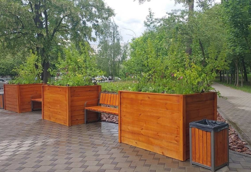 Де у Києві з'явилися кишенькові сквери