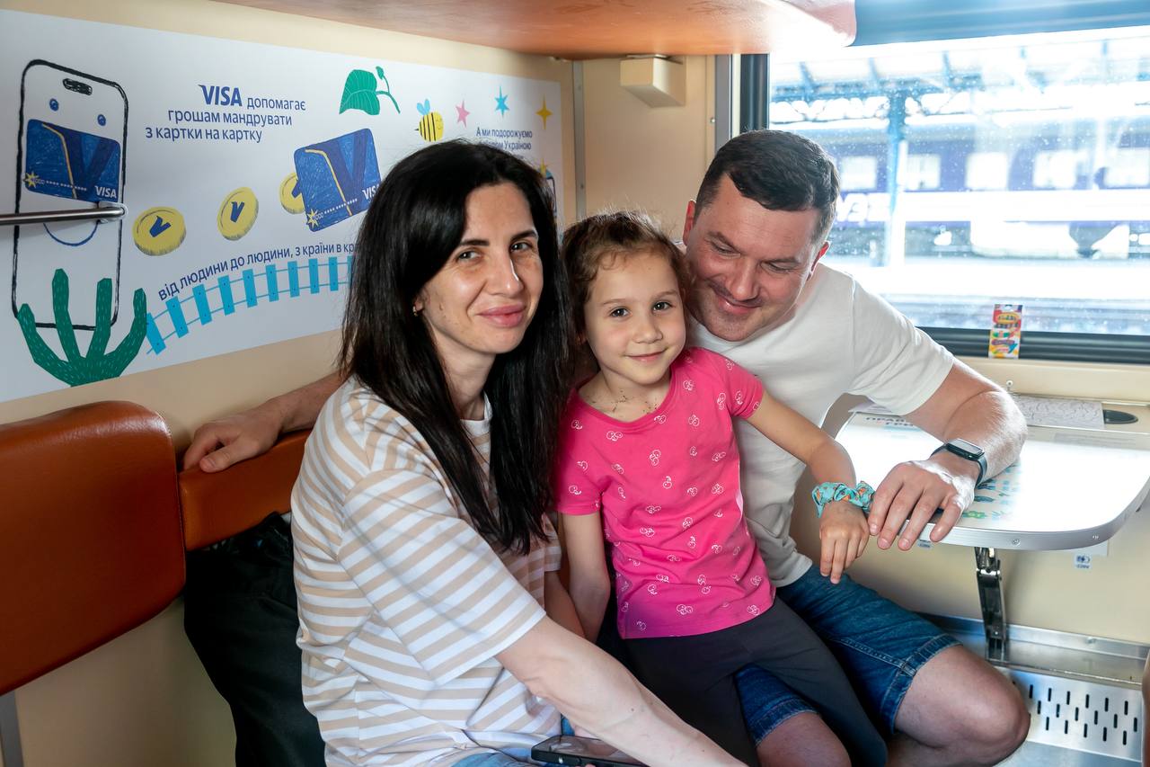 Укрзалізниця запускає додаткові дитячі вагони. Фото: t.me/UkrzalInfo