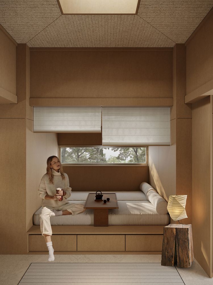 Проєкт Ark-X Microhome від української студії Zriverstudio. Фото: archdaily.com