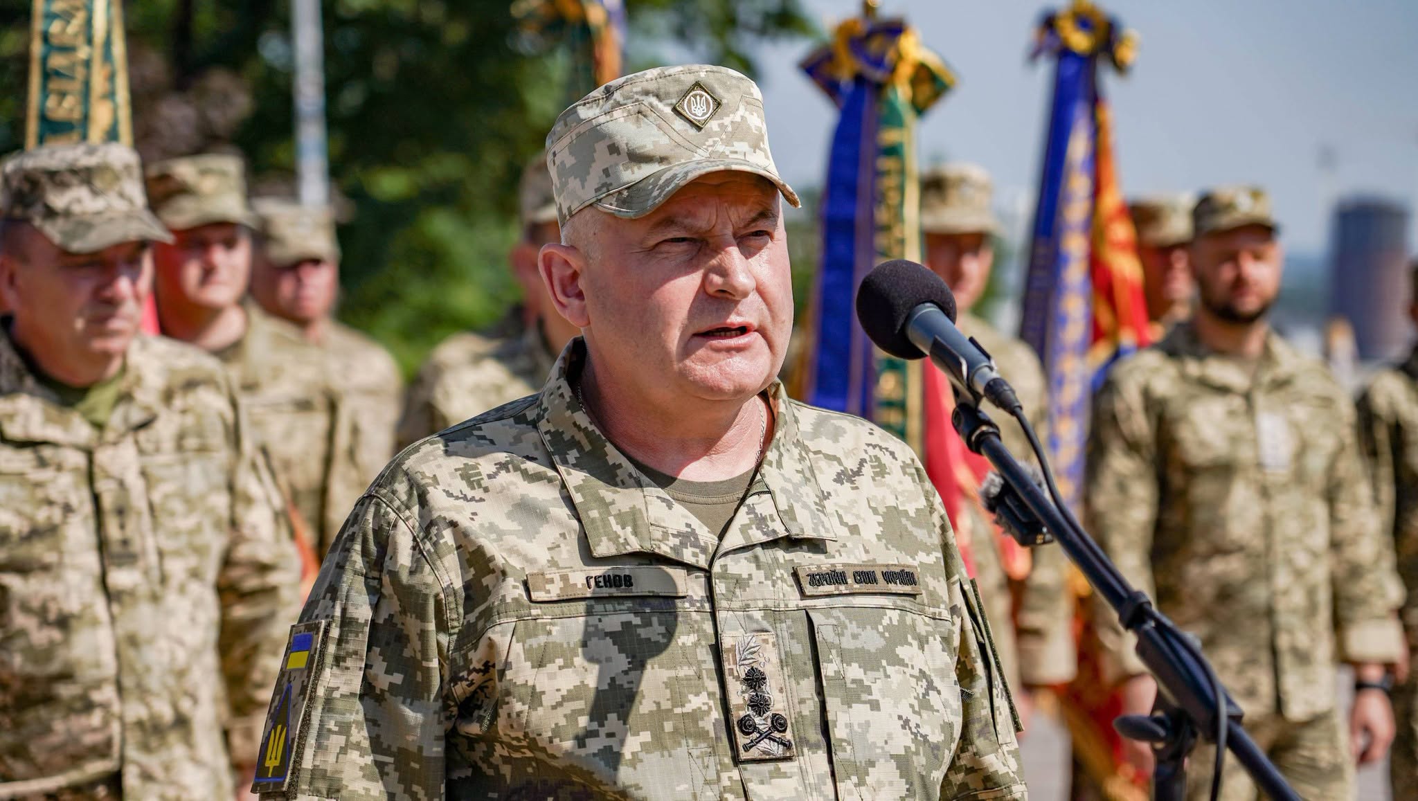 Пам'ятник воїнам-зенітникам у Києві. Фото: facebook.com/GeneralStaff.ua