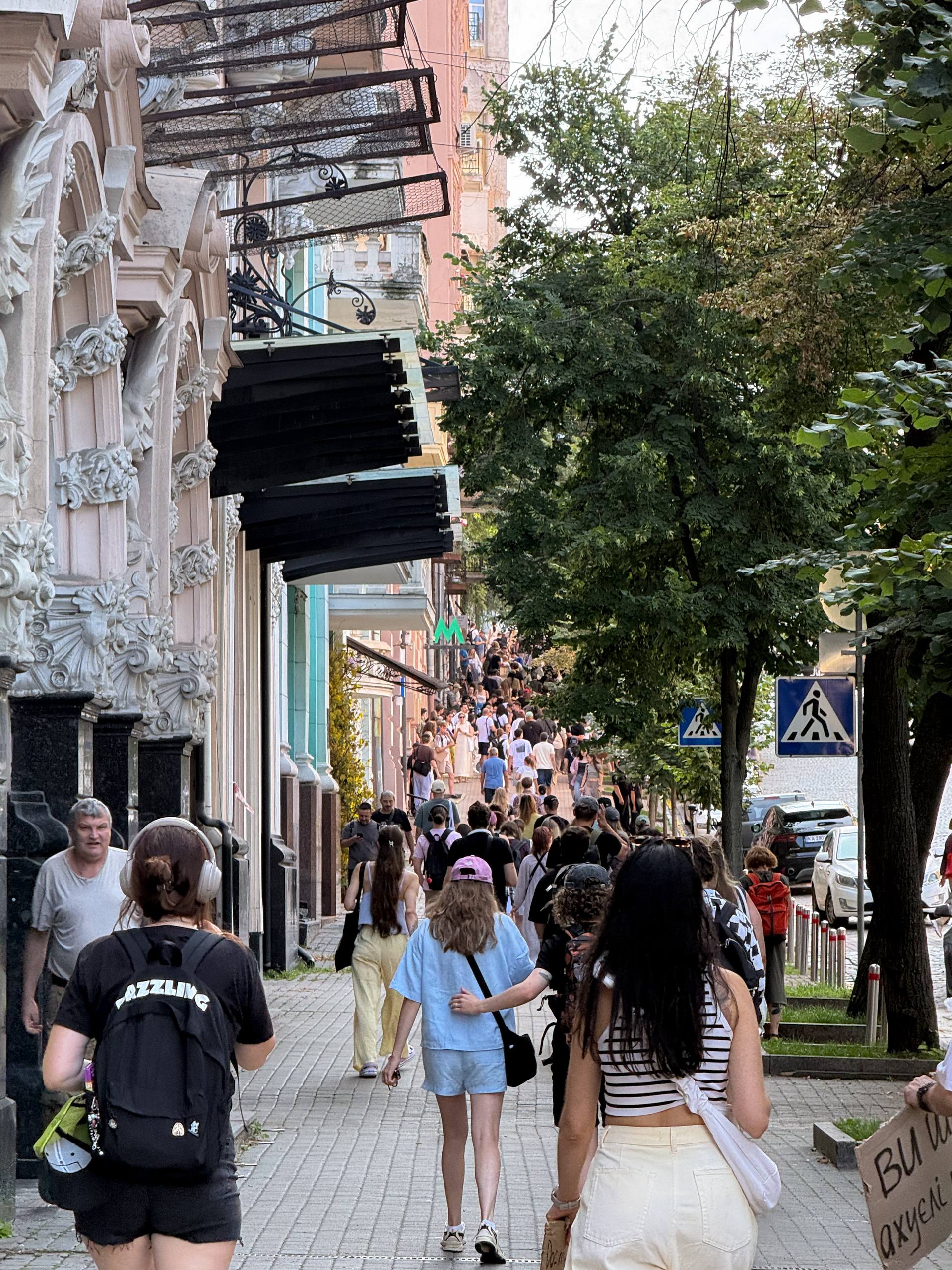 Мітинг проти відставки Федорова у Києві. Фото: t.me/thekyivlover
