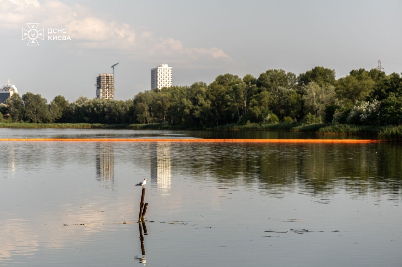 Кирилівське озеро. Фото: t.me/dsns_telegram