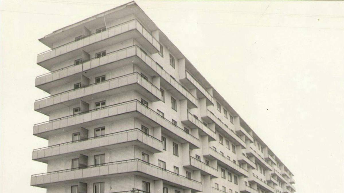 Будівництво Оболоні 1970-ті. Архівне фото