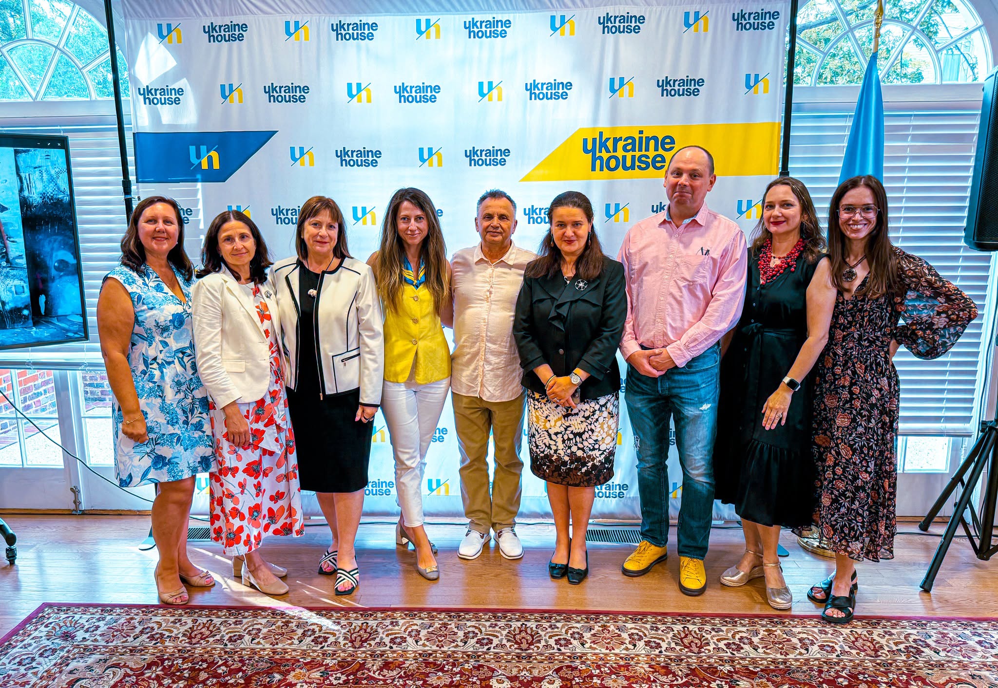 Виставка Миколи Журавля у Вашингтоні. Фото: facebook.com/ukrainehousedc