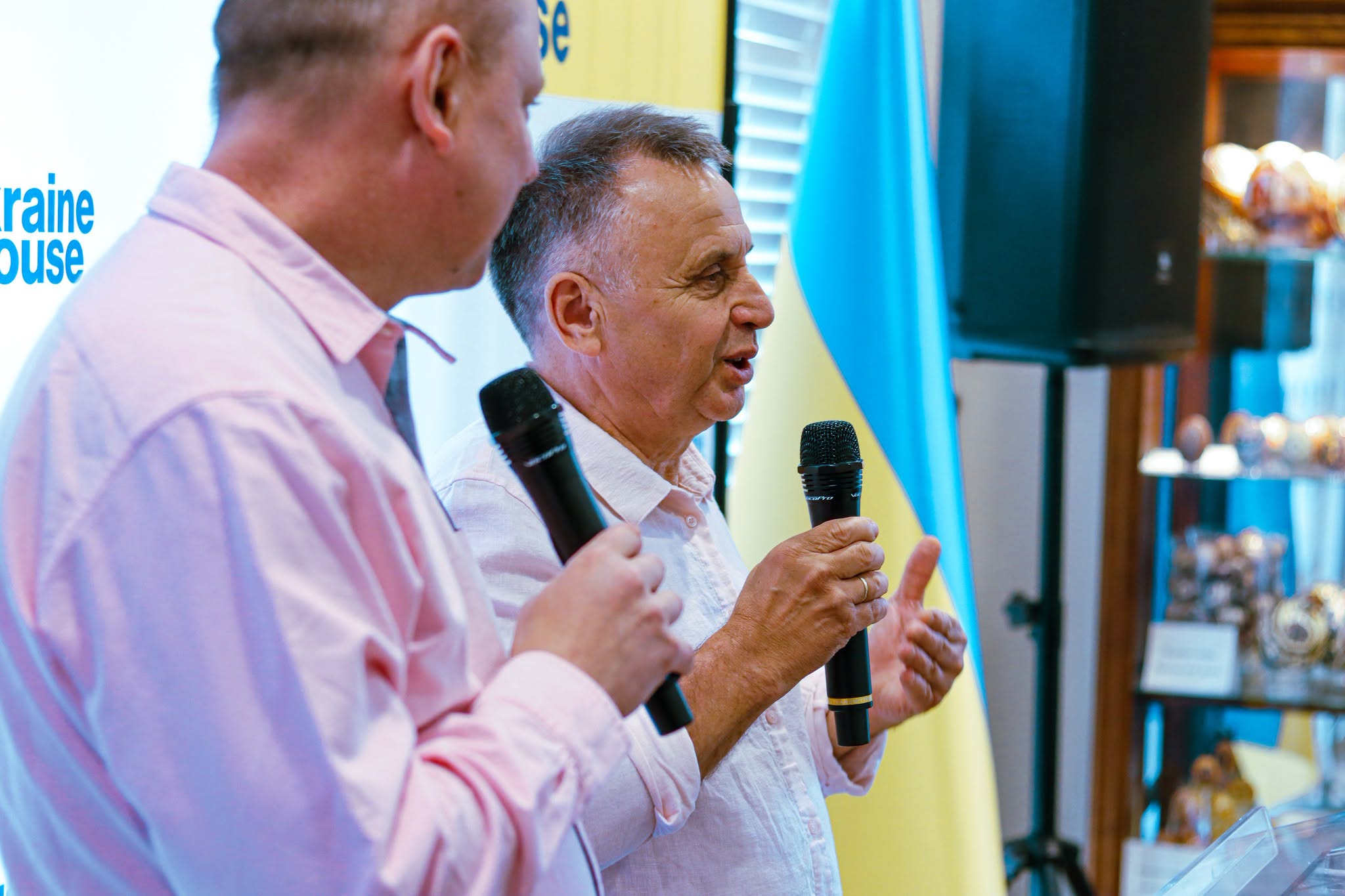 Виставка Миколи Журавля у Вашингтоні. Фото: facebook.com/ukrainehousedc