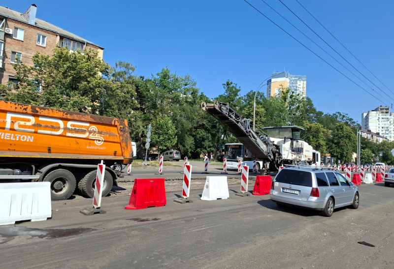 Які ділянки дороги у Києві відремонтують до кінця року