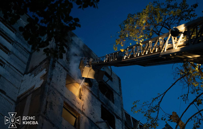 Обстріл Києва увечері 3 серпня: що відомо