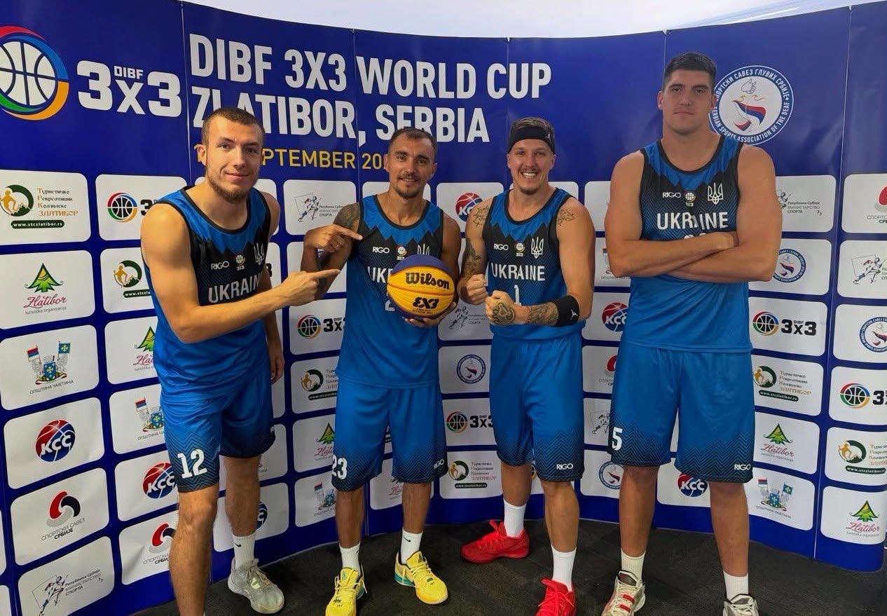 Українські чоловіча та жіноча збірні виграли Кубок світу з баскетболу 3×3 серед спортсменів із порушеннями слуху. Фото: facebook.com/NationalSportsCommitteeOfTheDisabledOfUkraine