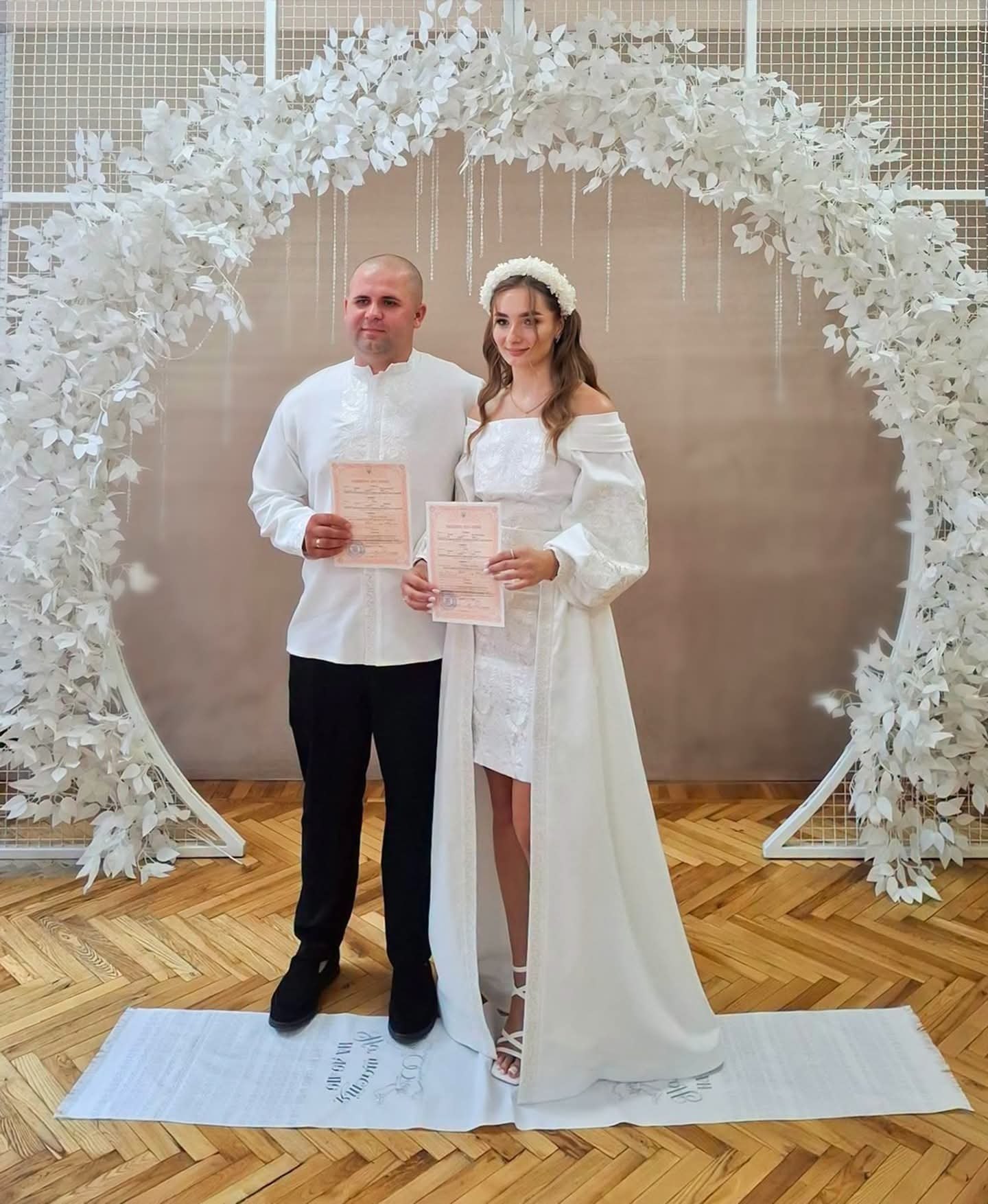 В Україні за тиждень одружилися понад 4 тисячі пар. Фото: t.me/minjustofficial