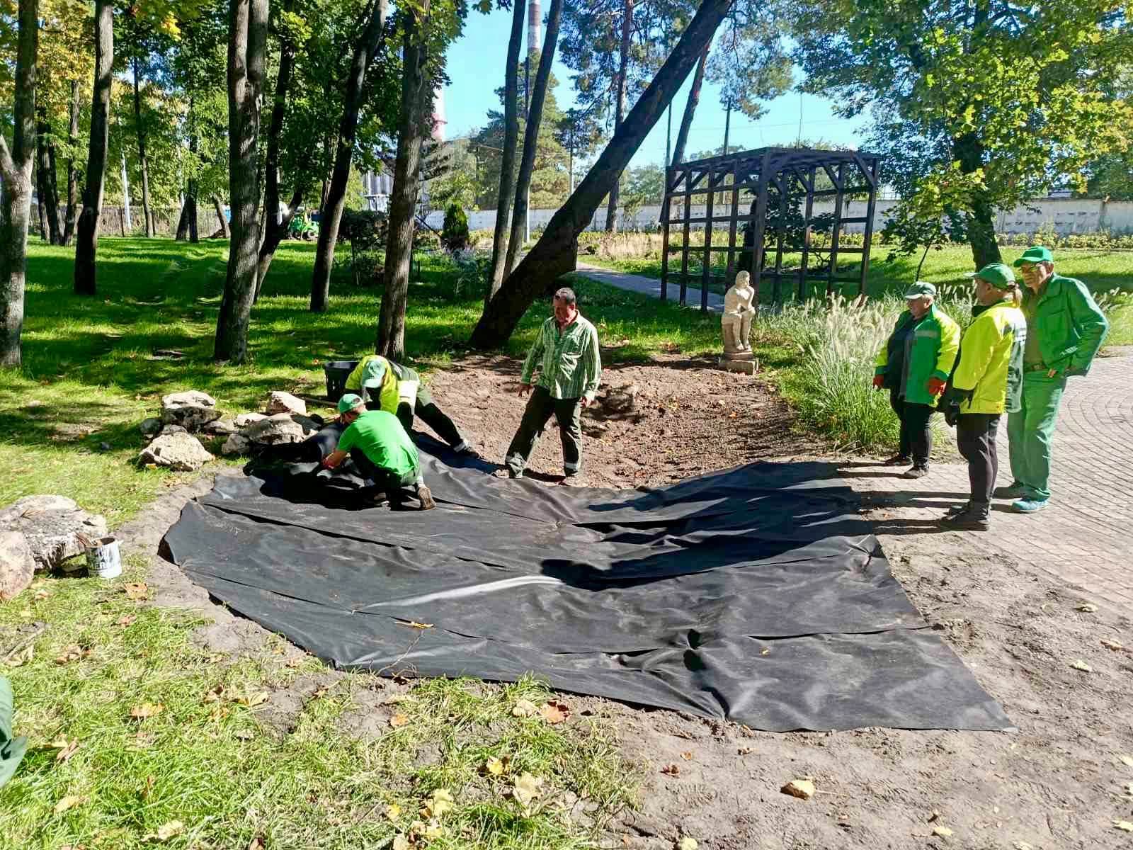 Новий дощовий садок. Фото: facebook.com/zelenbud