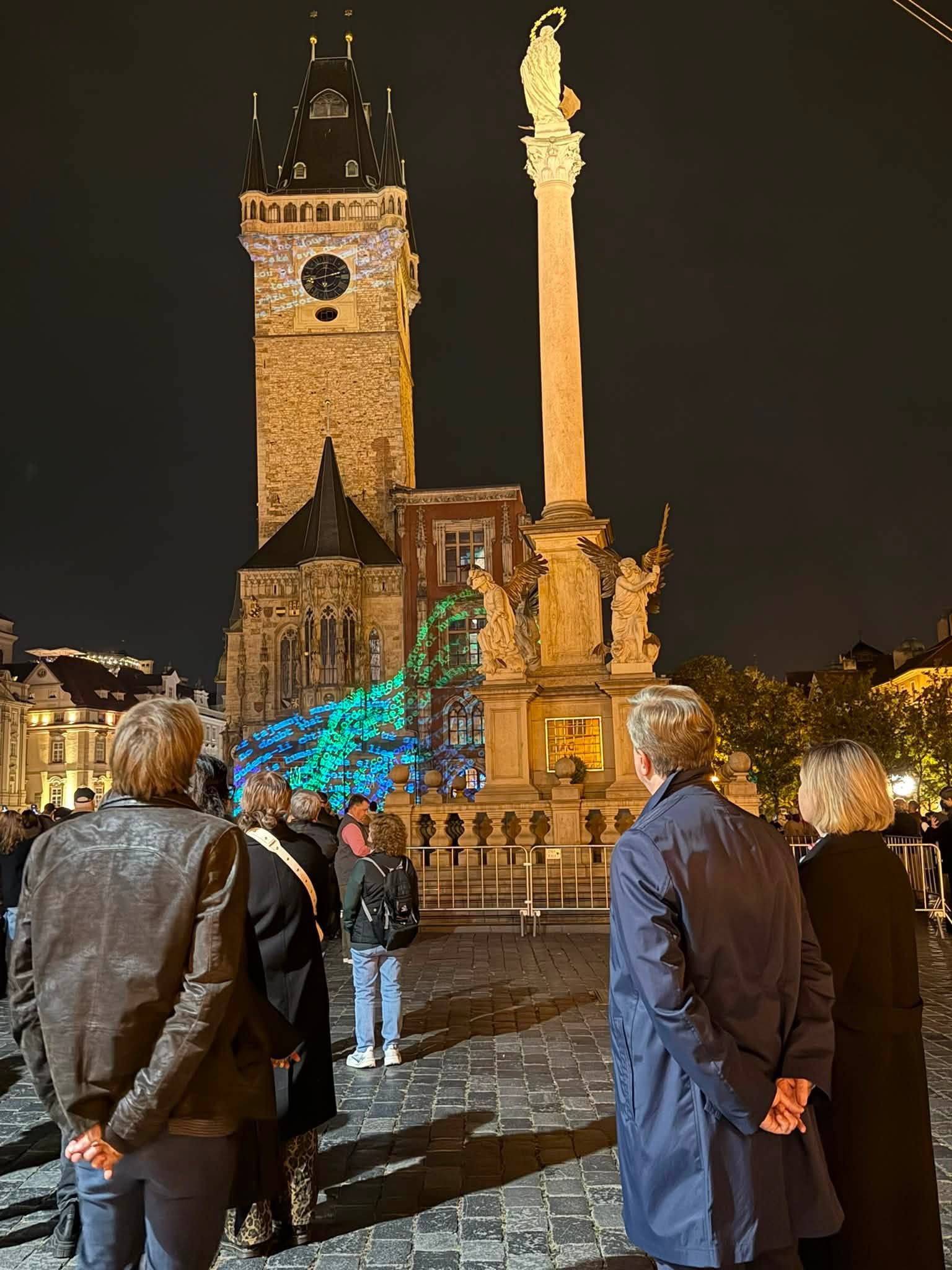 Українська художниця представила роботу на Signal Festival у Празі. Фото: facebook.com/UkraineEmbassyinCzechia