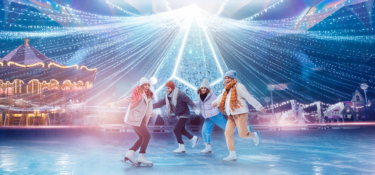 У ТРЦ River Mall відкриють зимове містечко "Кришталева ковзанка"